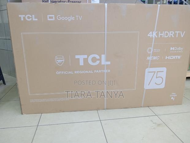 TCL 75" Smart UHD Google Frameless Tv - main view