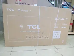TCL 75" Smart UHD Google Frameless Tv
