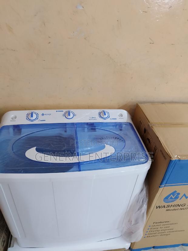 Washing Machine, Nunix 7.5kg Twin Tub Washing Machine