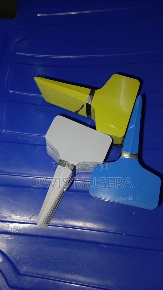 Plastic Plant Tags Nursery Garden Labels - 50 Pieces - thumbnail 6