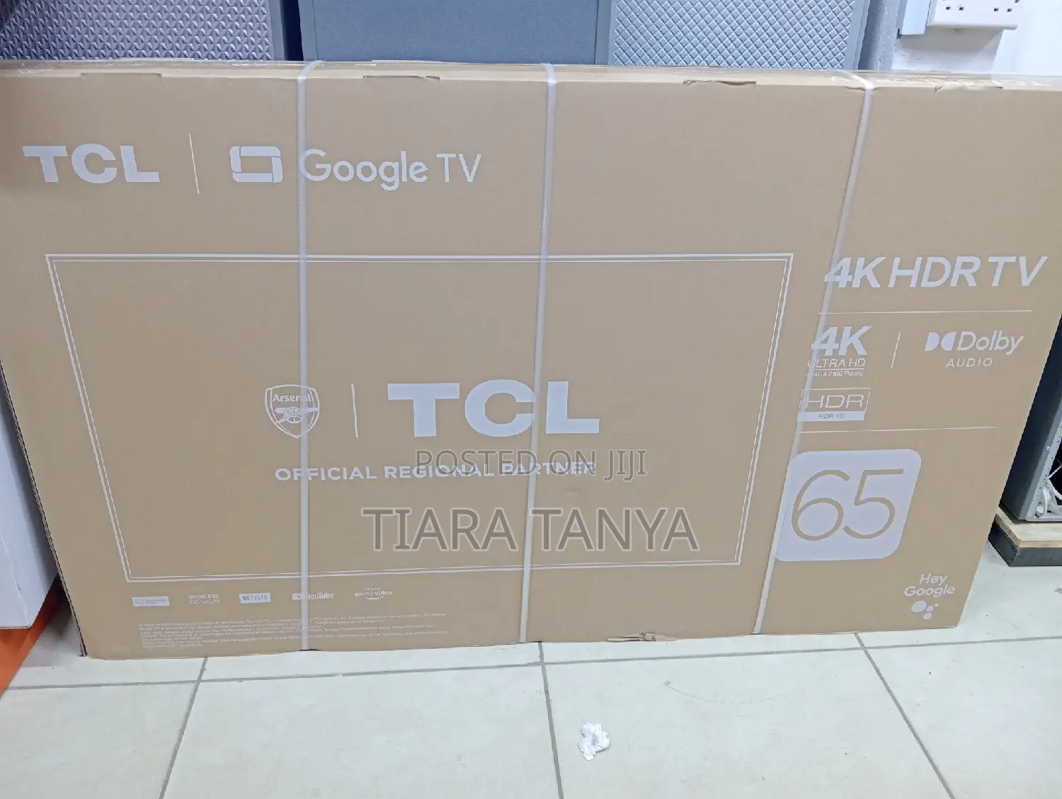 TCL 65′′ 65P635 Smart Android Google Tv