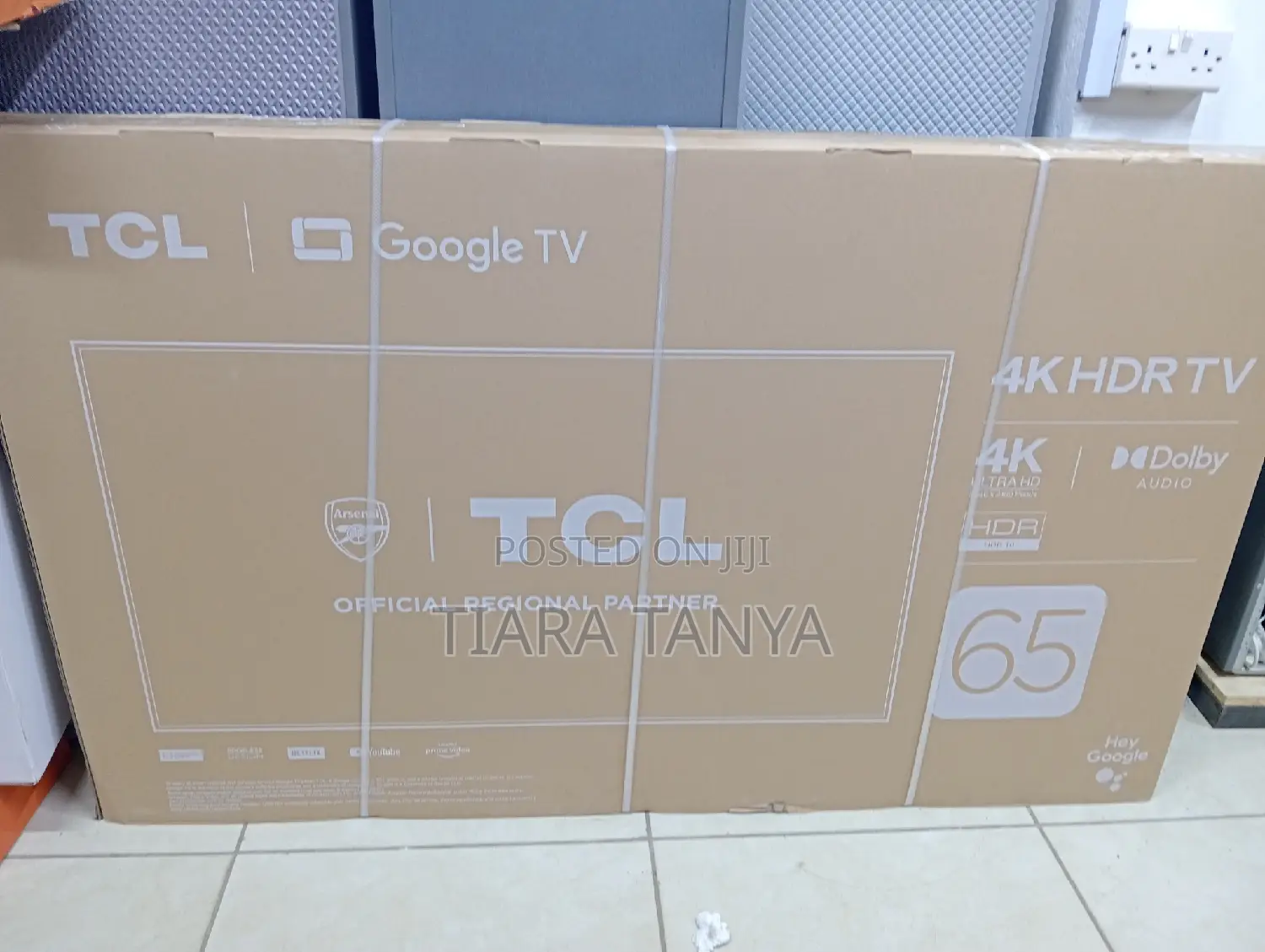TCL 65′′ 65P635 Smart Android Google Tv