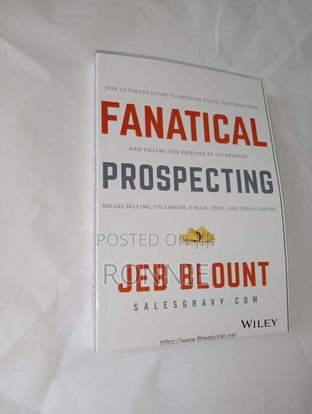 Fanatical Prospecting Book by Jeb Blount