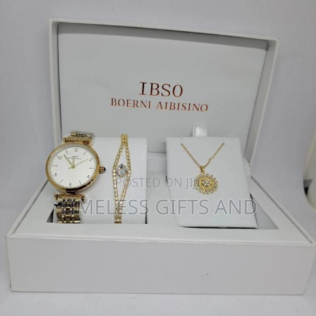 Ladies Watch Jewelry Gift Set