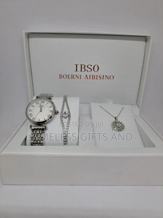 Ladies Watch Jewelry Gift Set