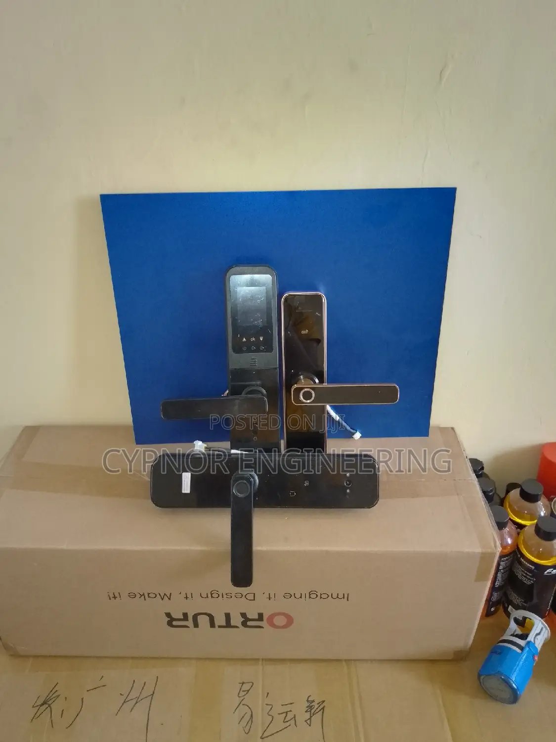 Wooden Door Security Biometric Passcode Lock Solutions