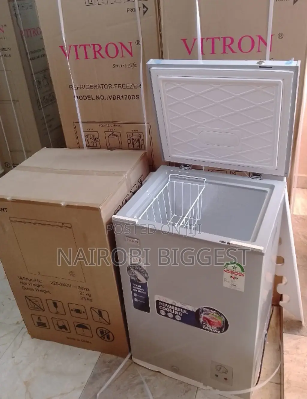 -Amazing Good Working 99 Litres Vitron Deep Freezer