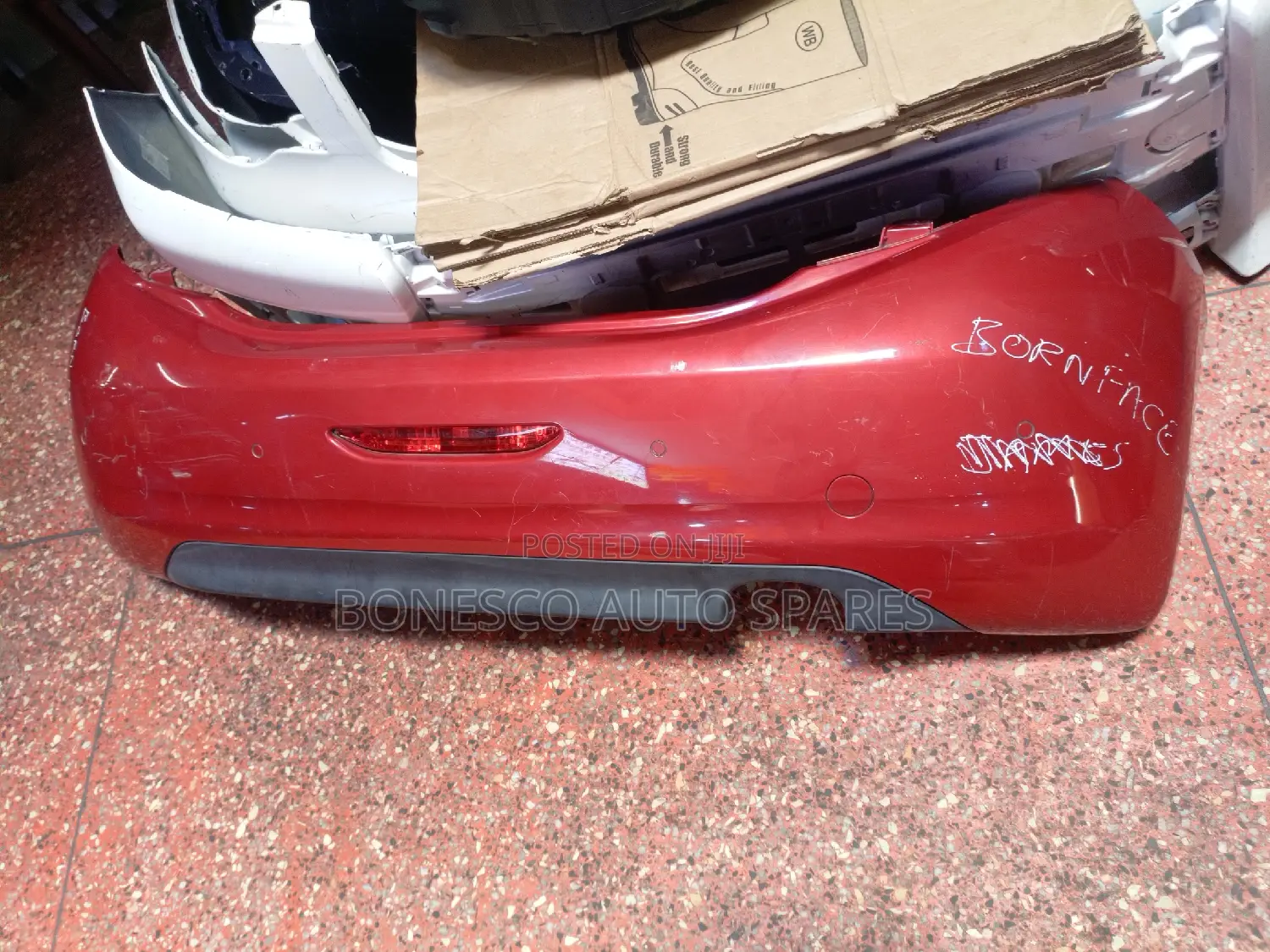 Peugeot 208 Back/ Rear Bumper Assembly With Sensors