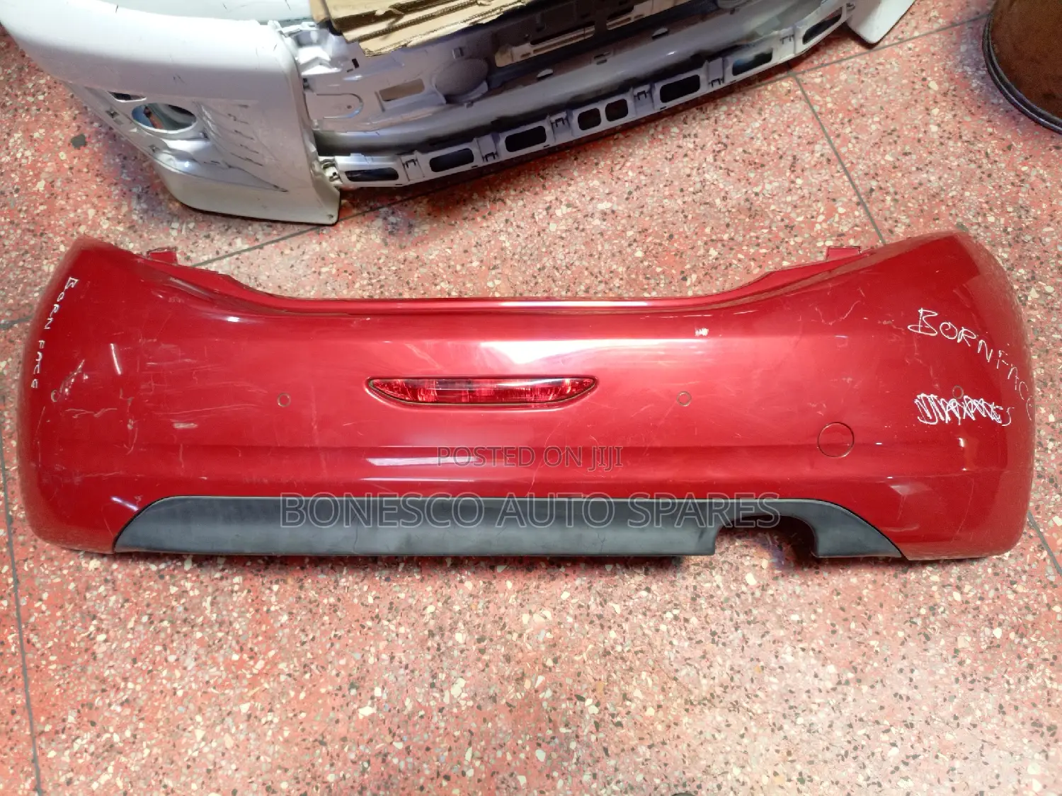 Peugeot 208 Back/ Rear Bumper Assembly With Sensors