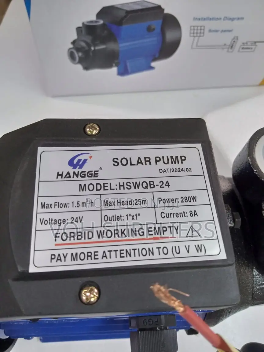 Solar Surface Pump 24v HSWQB-24