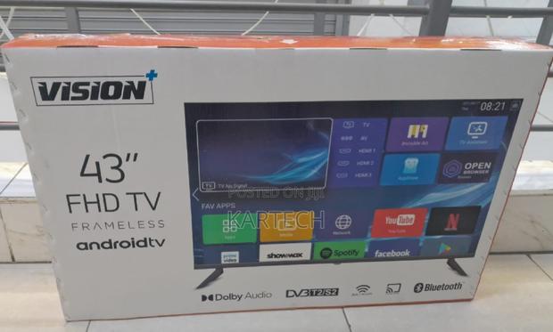 Vision Plus 43" FHD Smart Android Frameless Tv - thumbnail 2