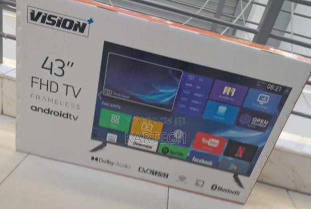 Vision Plus 43 Inches Smart Android Frameless Tv - thumbnail 2