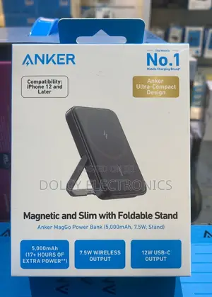 Anker Maggo Powerbank (5000 Mah,7.5w ,Stand)