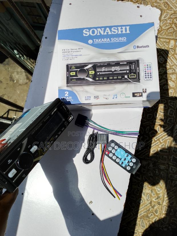 Generic Sonashi Bluetooth Car Fm Radio - main view