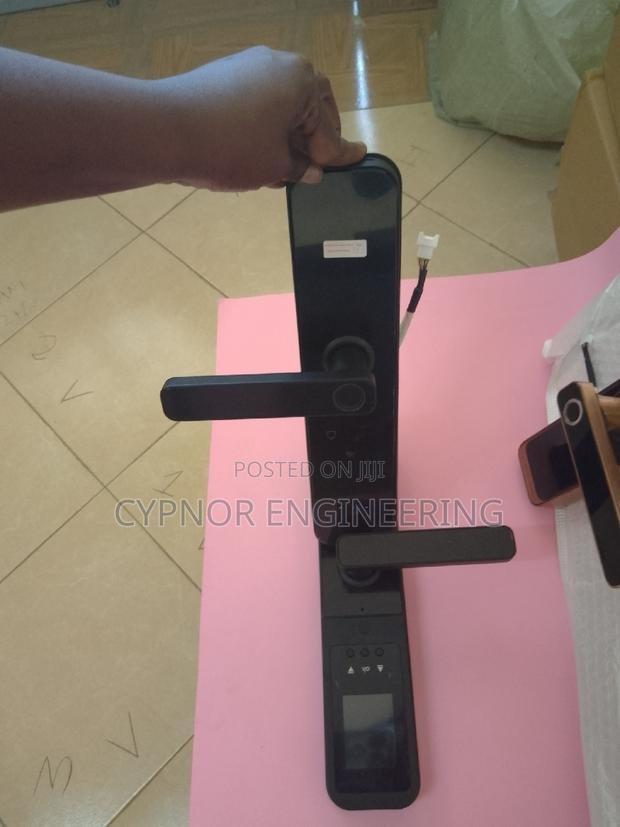 Steel Door Entries Smart Brilliant Lock With Remote Control - main view