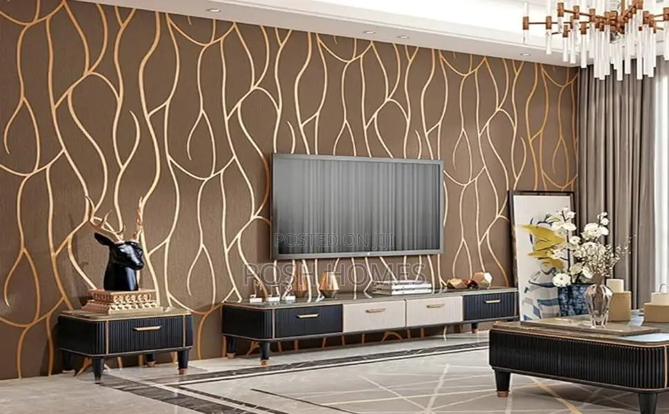 Lines Embossed Wallpapers
