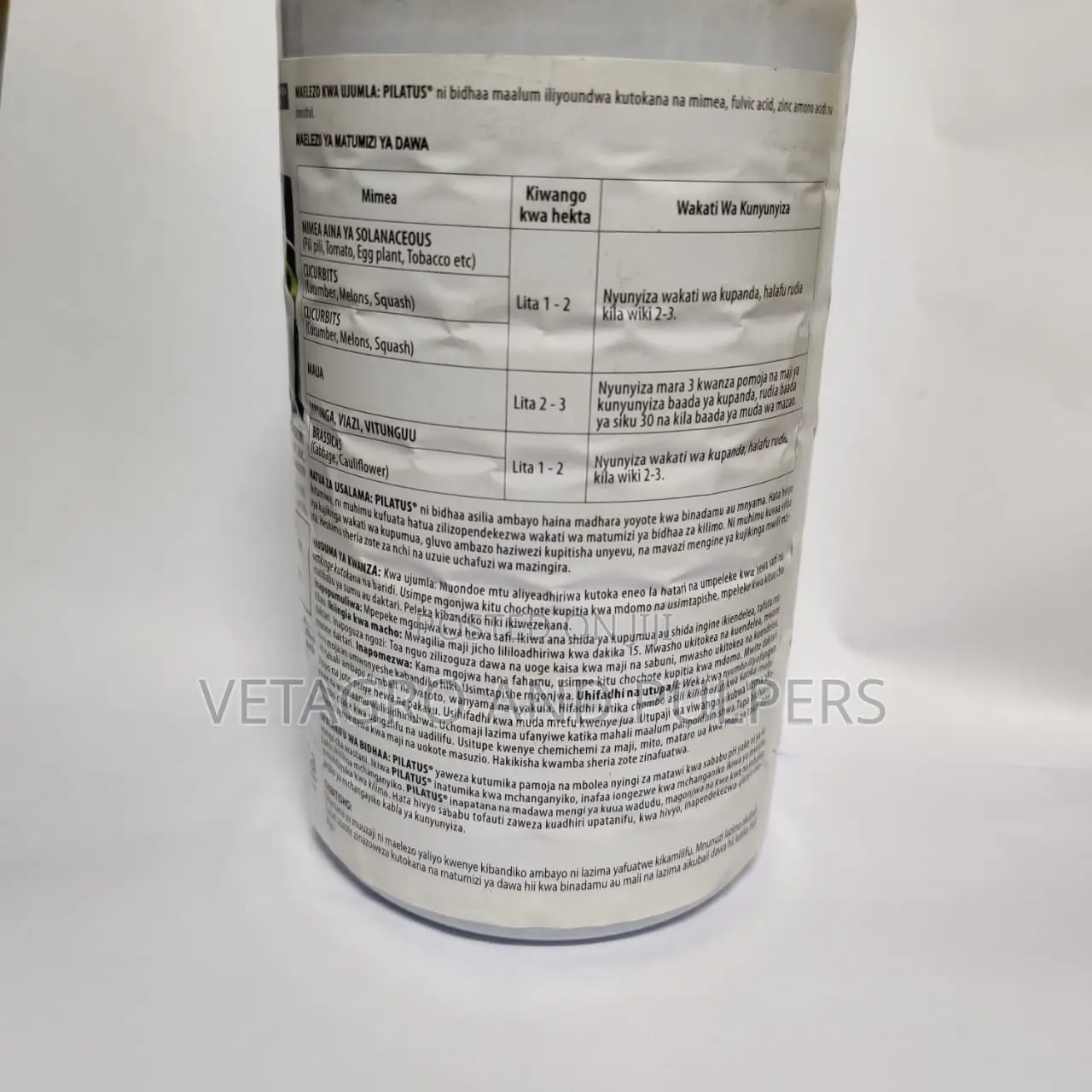 Pilatus (Plant Extracts)
