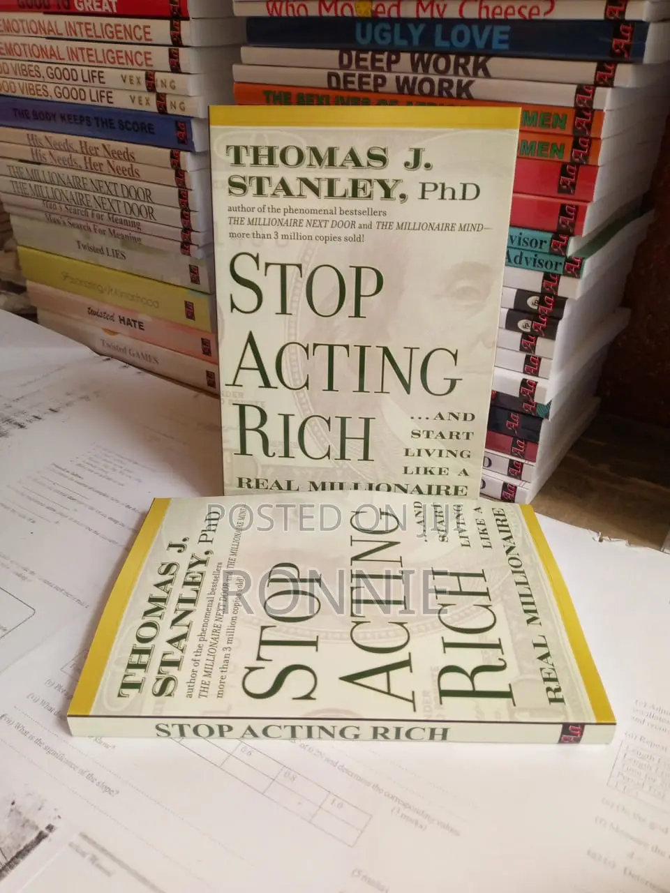 Stop Acting Rich Book by Thomas J. Stanley