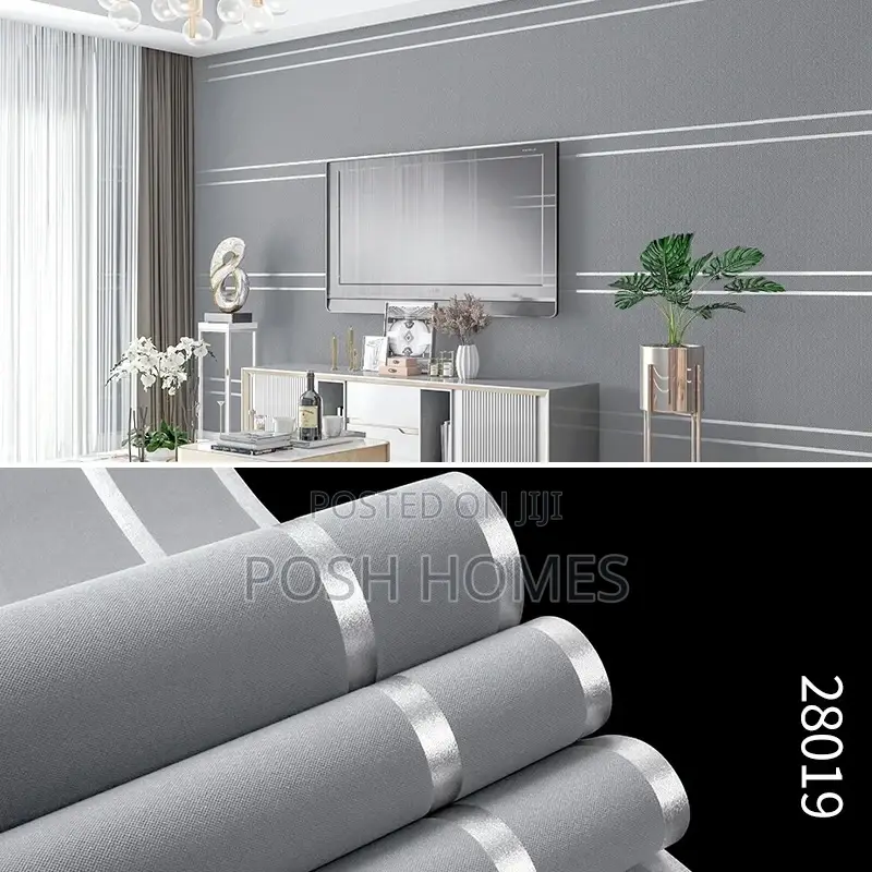 Lines Embossed Wallpapers