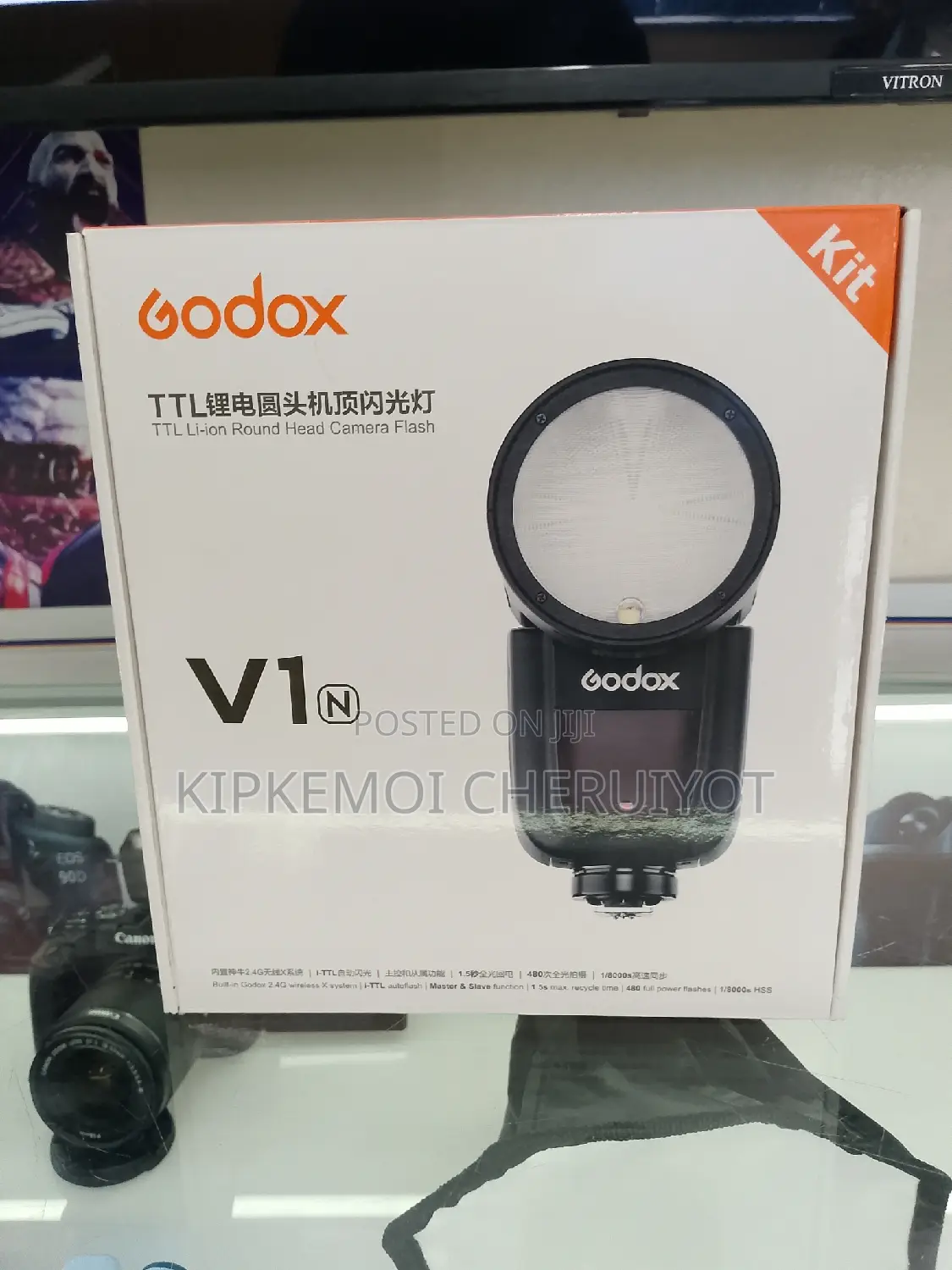 Godox V1 (N) Kit Camera Flash