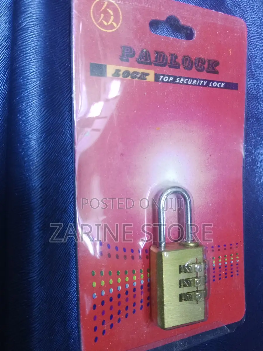 Suitcase / Briefcase Password Top Security Padlock