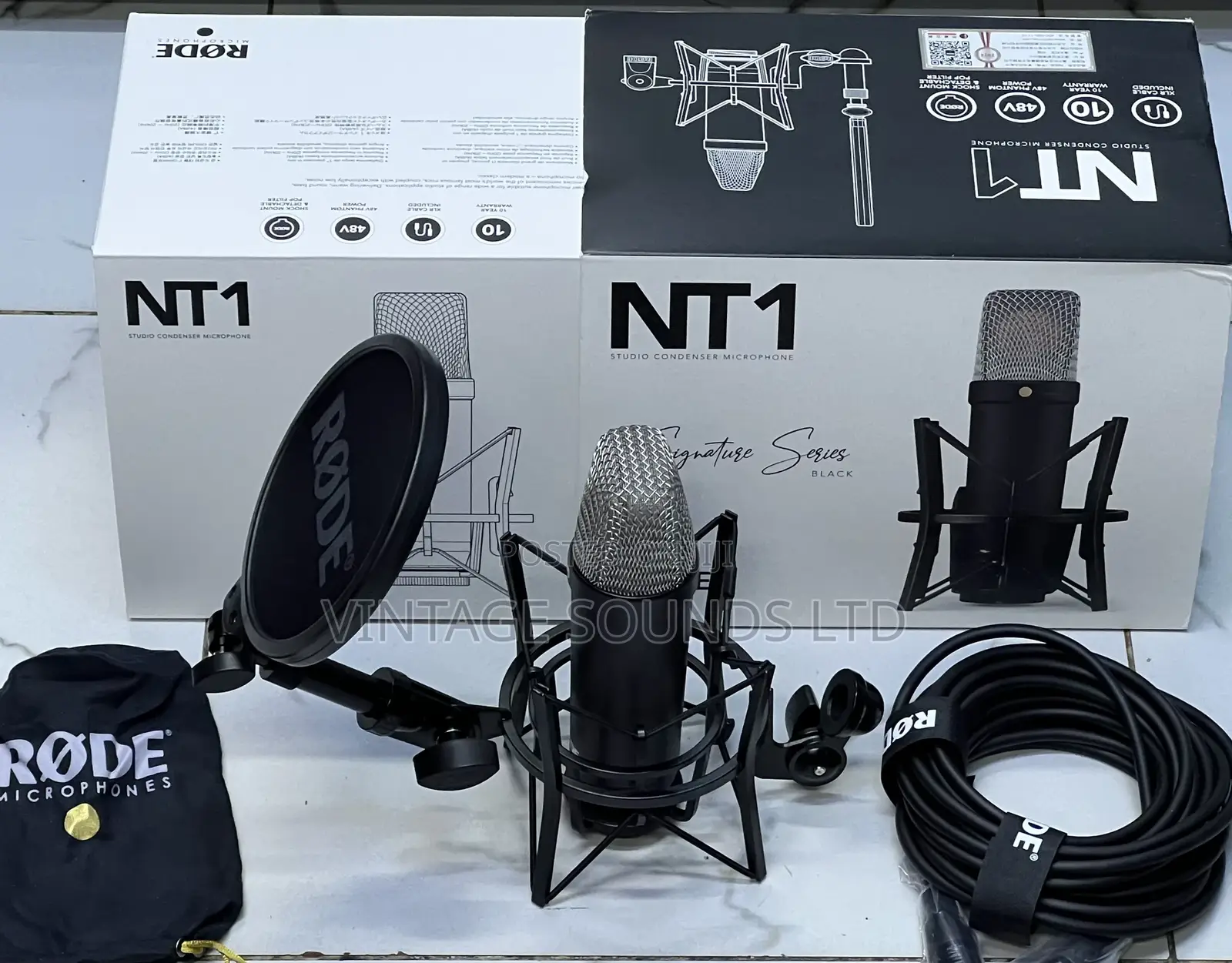 STUDIO MICROPHONE RODE-NT1 Signature Series New