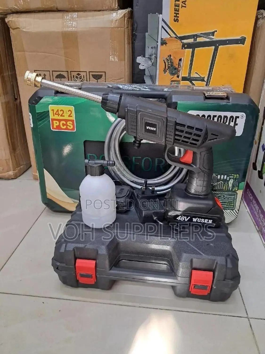 Cordless Washing and Sprayer Machine