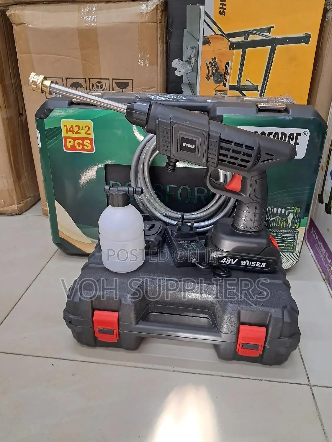 Cordless Washing and Sprayer Machine