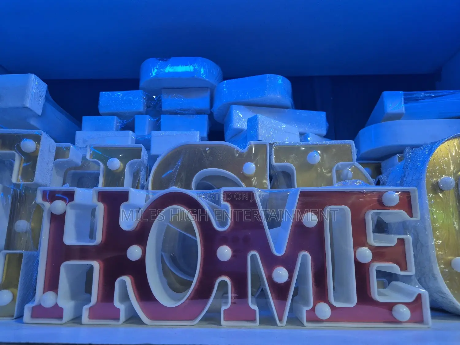 Home Sign LED Decor