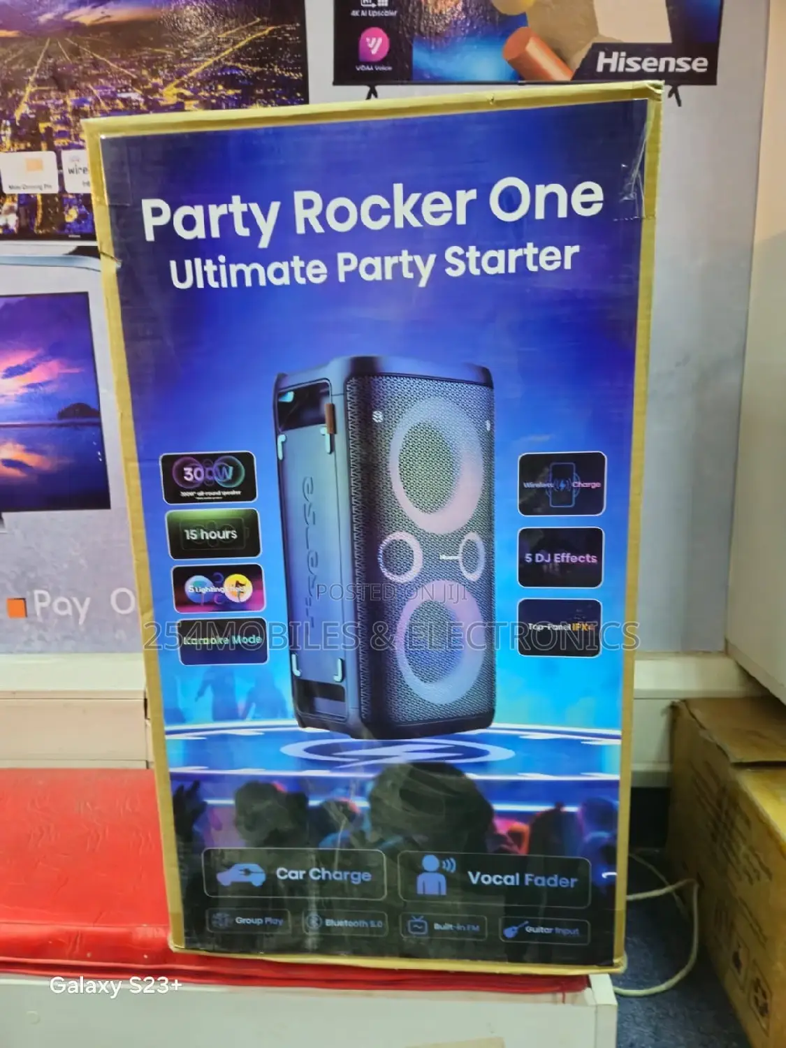 Hisense Hp100 Party Rocker One Ultimate Wireless 300w