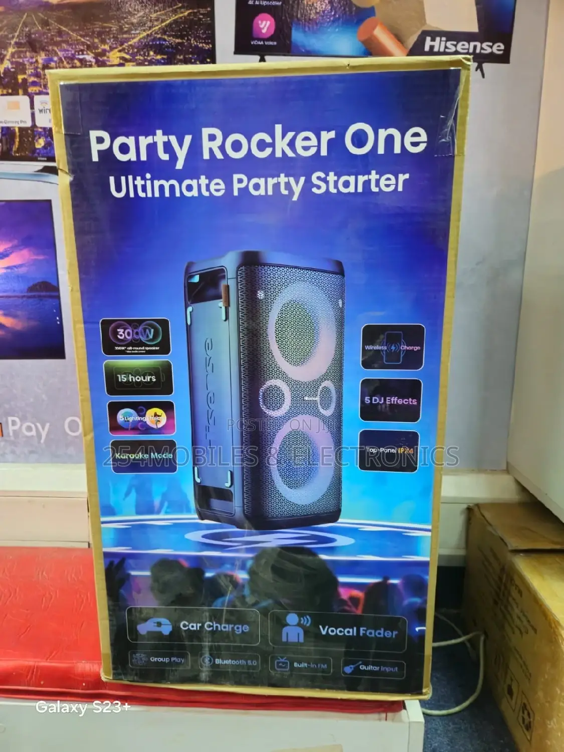 Hisense Hp100 Party Rocker One Ultimate Wireless 300w