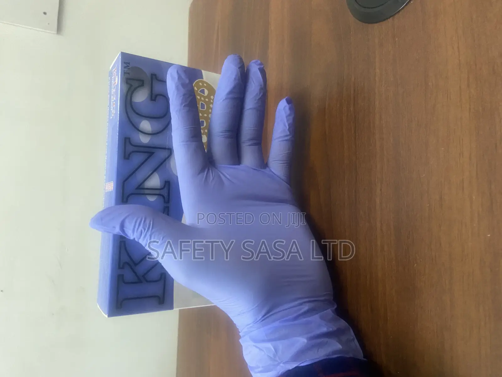 Purple Blue Gloves for Food Gloves Powder Free Nitrile