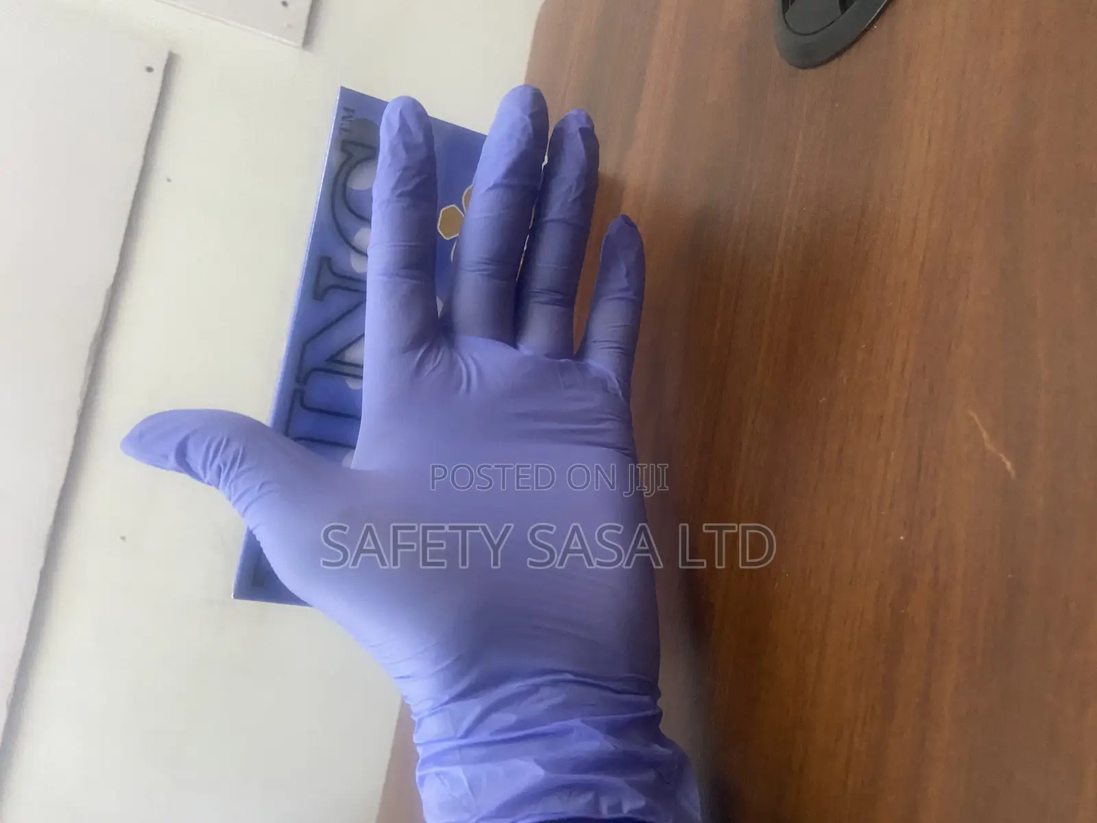 Purple Blue Gloves for Food Gloves Powder Free Nitrile