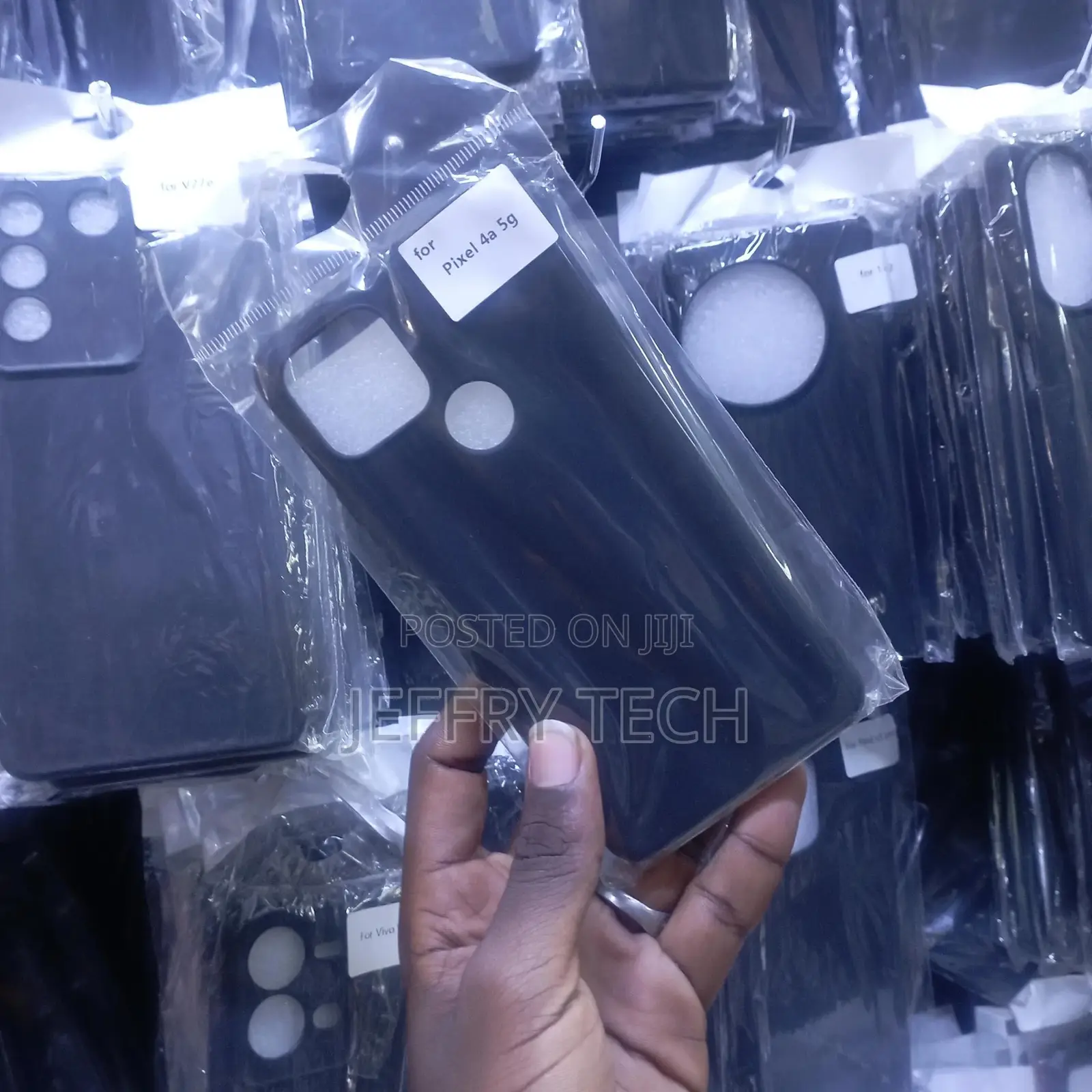Google Pixel 4a 5G Case Liquid Silicone Design With Lanyard