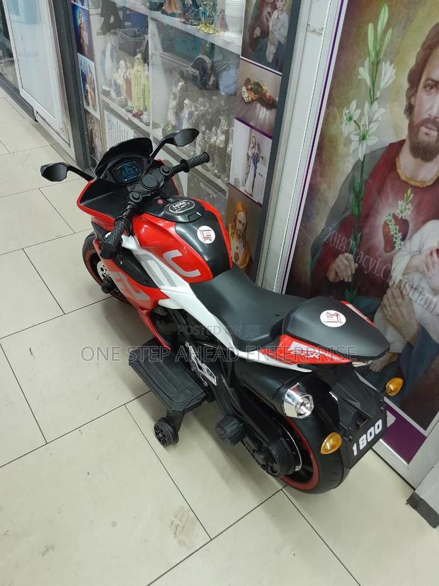 Boys-Girls Rechargeable Motorcycle - main view