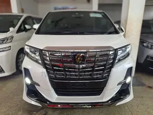 White 2017 Toyota Alphard - Stylish & Spacious MPV