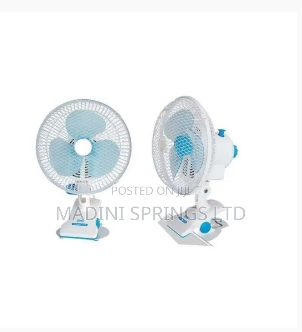 Rotating Table Clip-on Fan(4inch Tall, Rotates 360degrees)