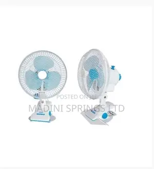 Rotating Table Clip-on Fan(4inch Tall, Rotates 360degrees)