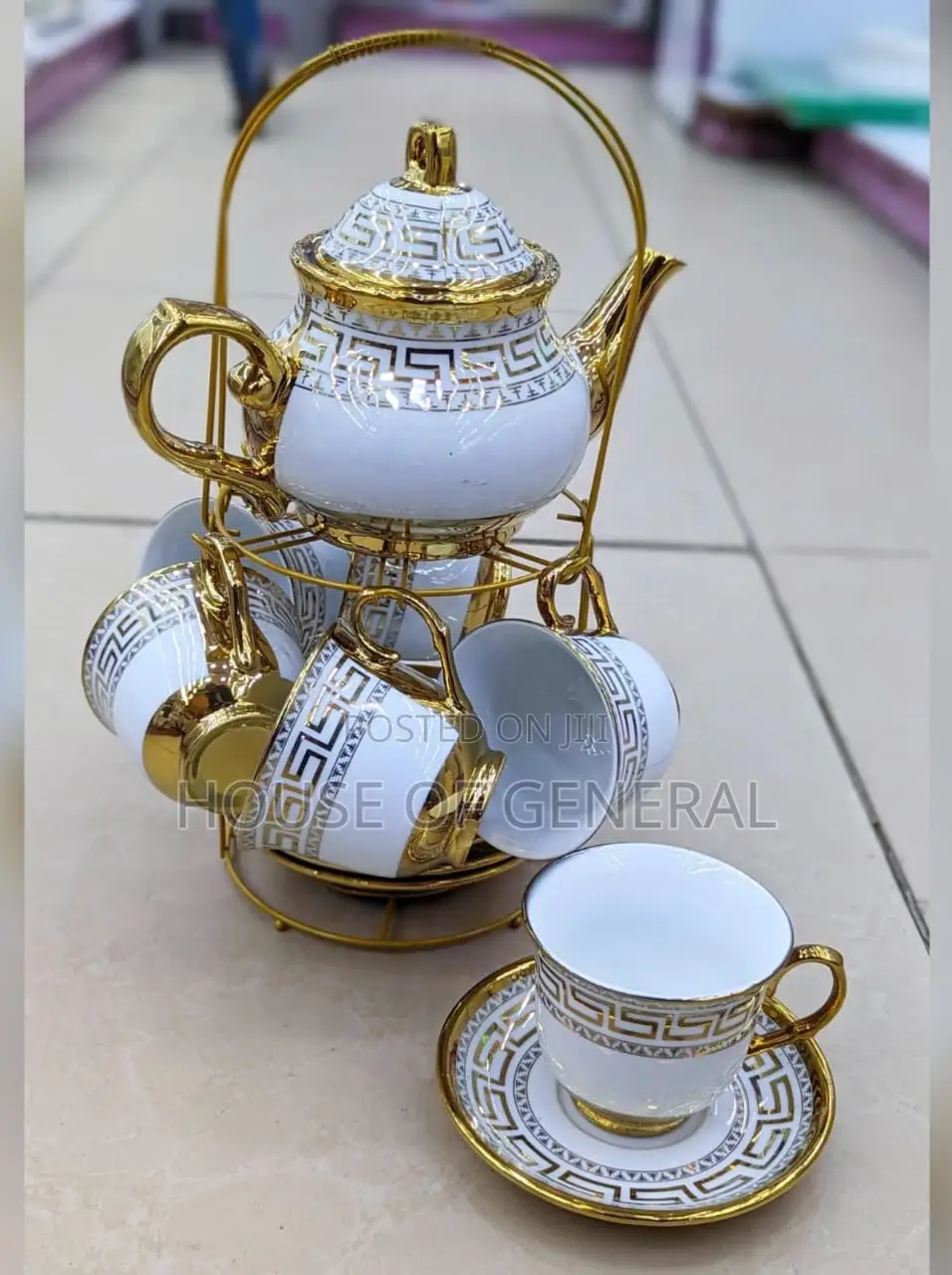 *Luxuries 14pcs Coffee/Tea Sets