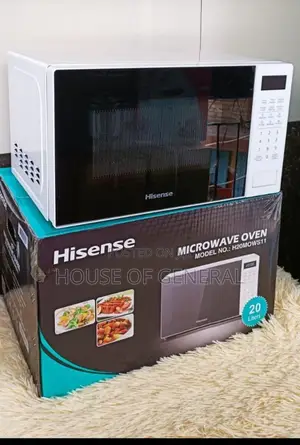 *Hisense Digital 20 Litres White Microwave Available