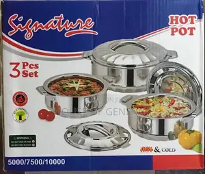 *3 PCS Junior Jumbo Stainless Steel Insulated Hotpots