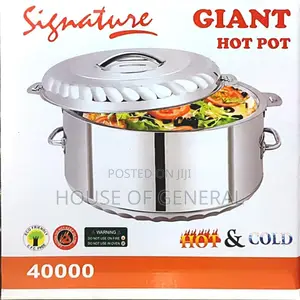 Signature 40000 Ml Junior Giant Stainless Steel Hotpots