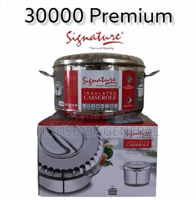 Signature Single Hotpot 30000 Ml Premium Stainless Steel