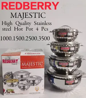 Redberry 
Premium Range of STAINLESS STEEL Insulated Hotpot