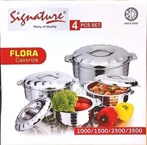 *Signature 4 PCS Stainless Steel Hotpots