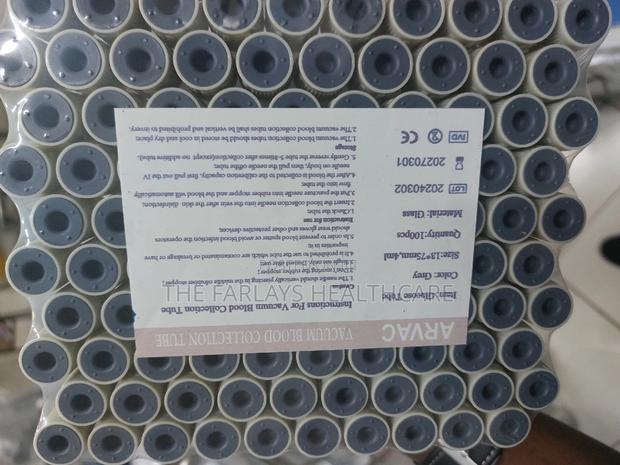 Grey Top Vacutainers|| Blood Collection Tubes - thumbnail 2