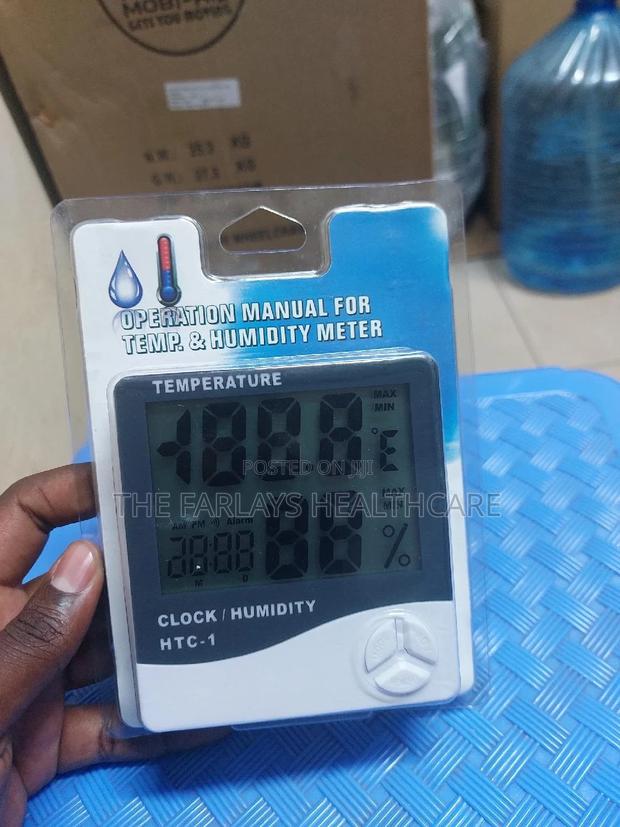 Temperature and Humidity Meter- HYGROMETER HTC1.