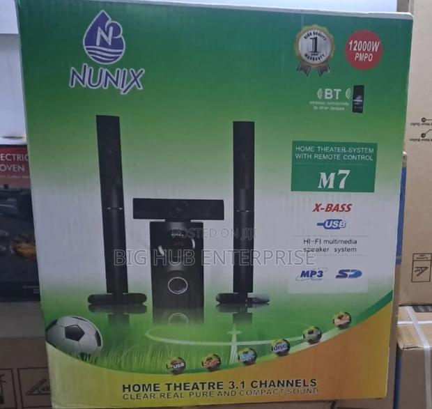 Nunix 3.1ch Mini Home Theater System NU-M7 - main view