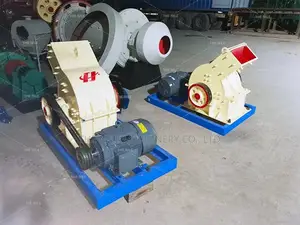 Mini Small Electric Rock Stone Mobile Crusher Hammer Mill