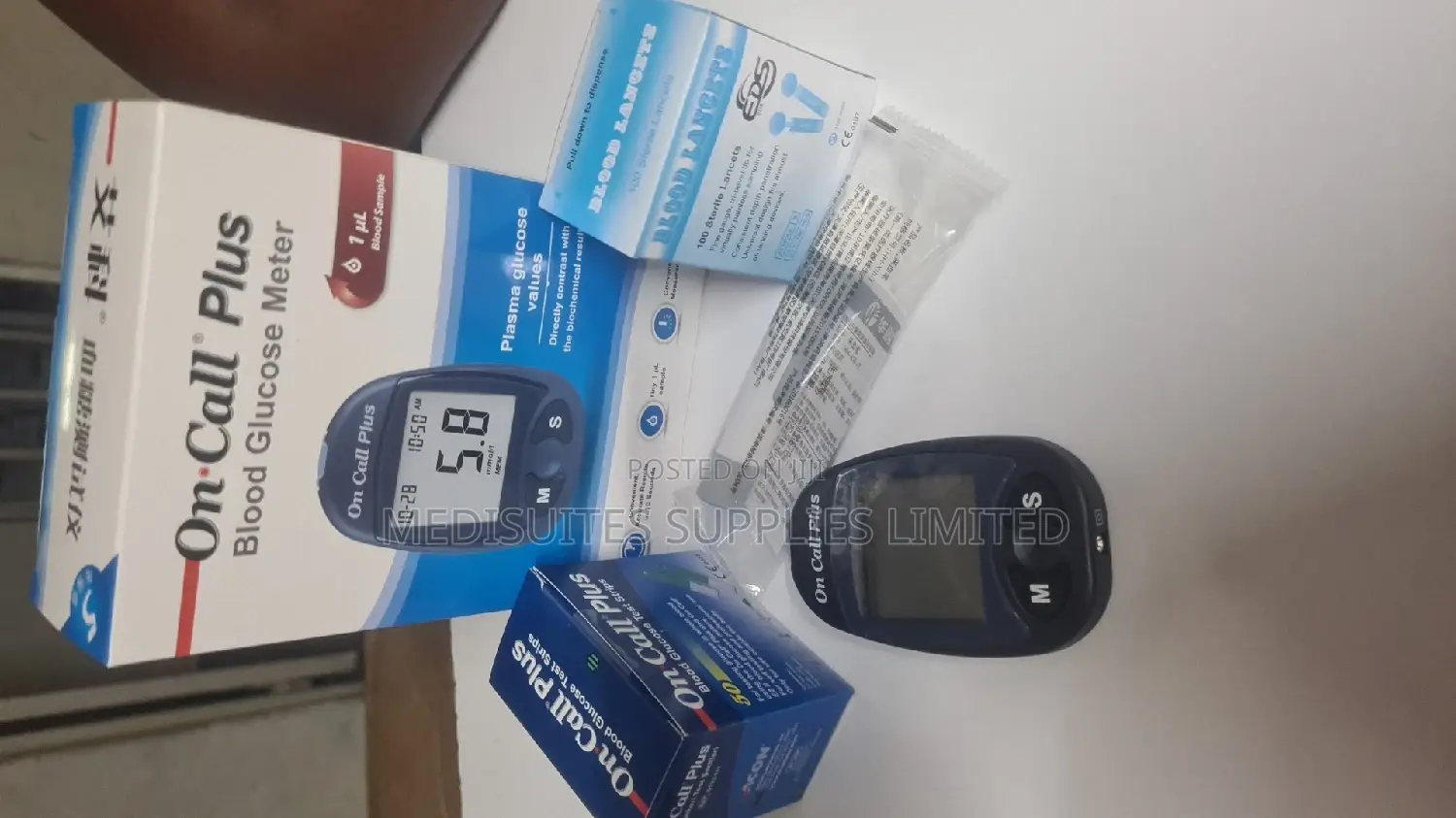 Complete Oncall Glucometer Machine*